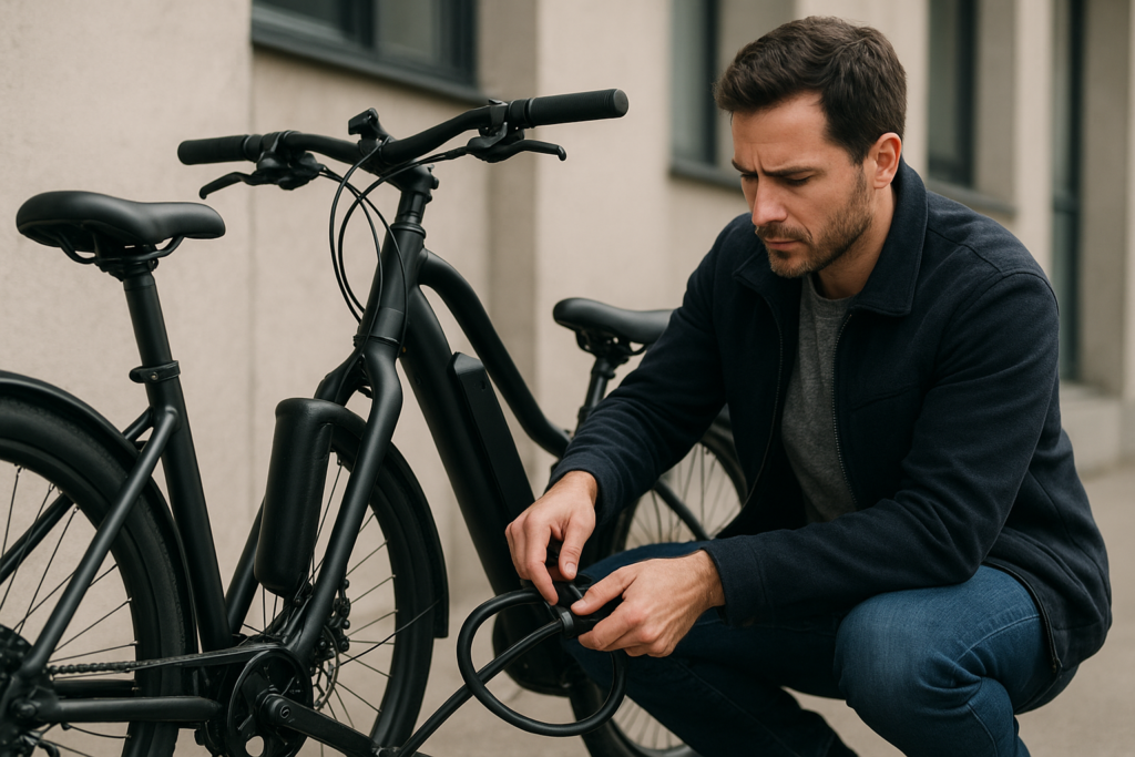 Comment sécuriser un vélo électrique ?