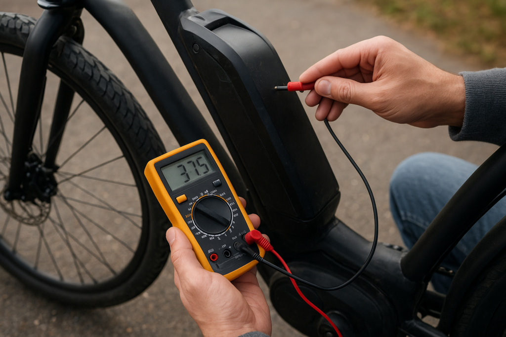 Comment tester une batterie de vélo électrique ?